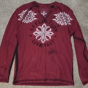 AFFLICTION Live Fast Shirt GREAT CONIDTION